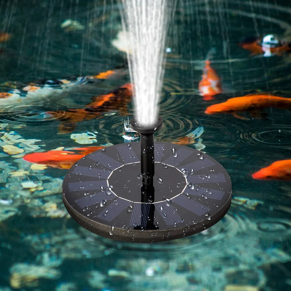 Solar Powered Fountain Pump