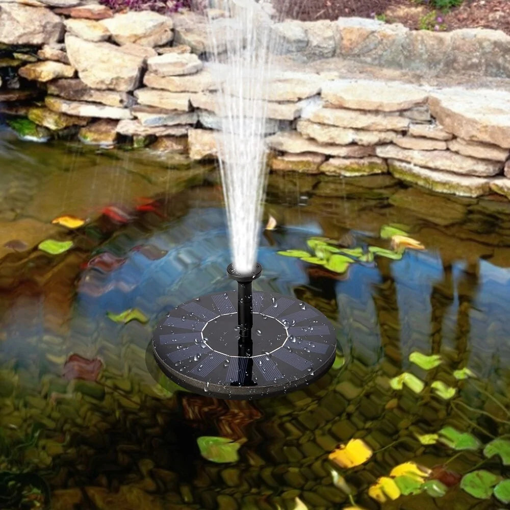 Solar Powered Fountain Pump
